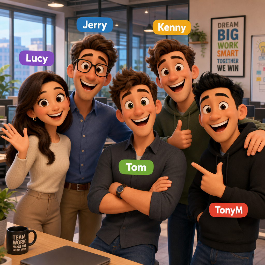 GoWu.AI Family Portrait